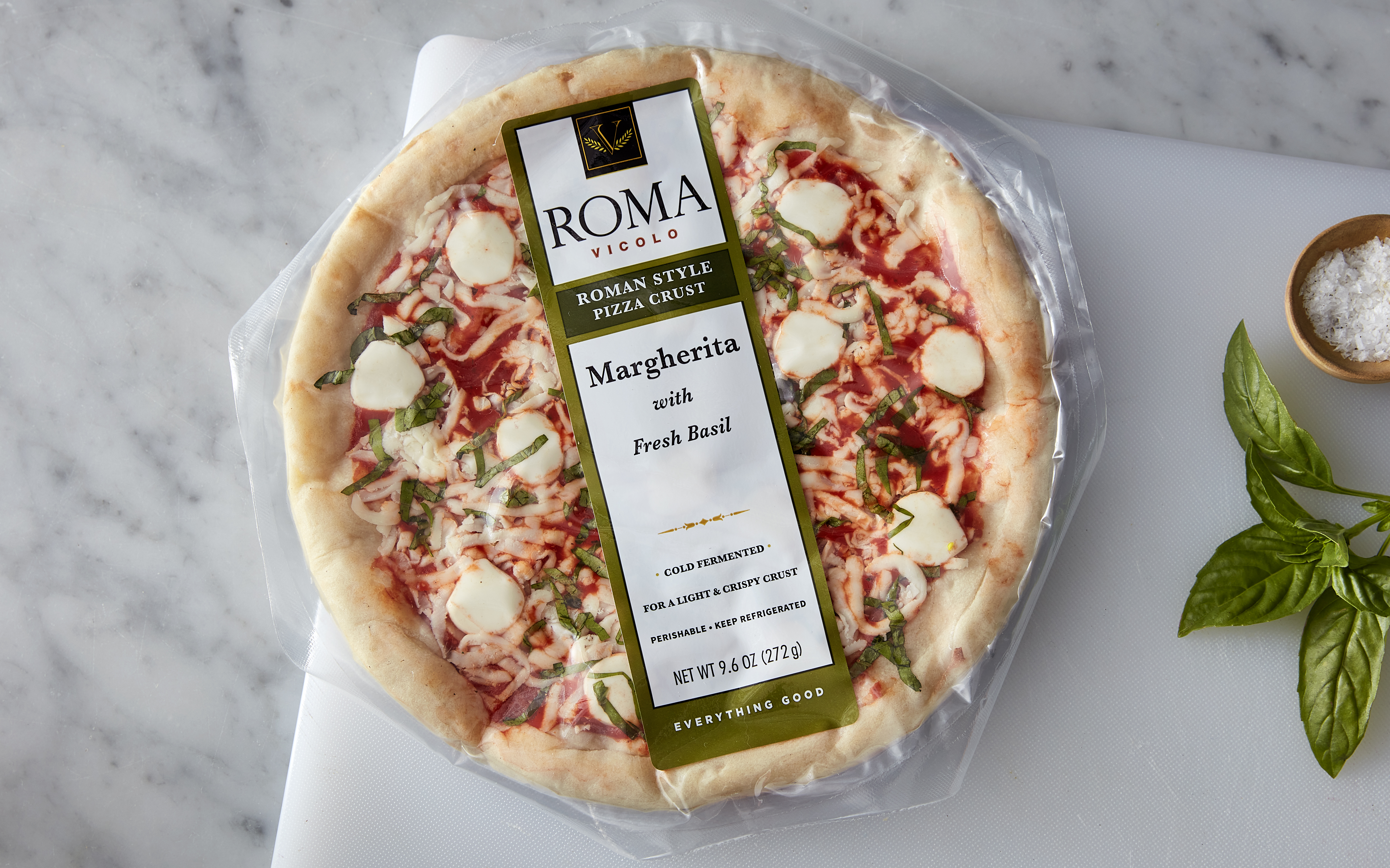 Margherita Roman Style Crust Pizza 1 count Vicolo Pizza Good Eggs