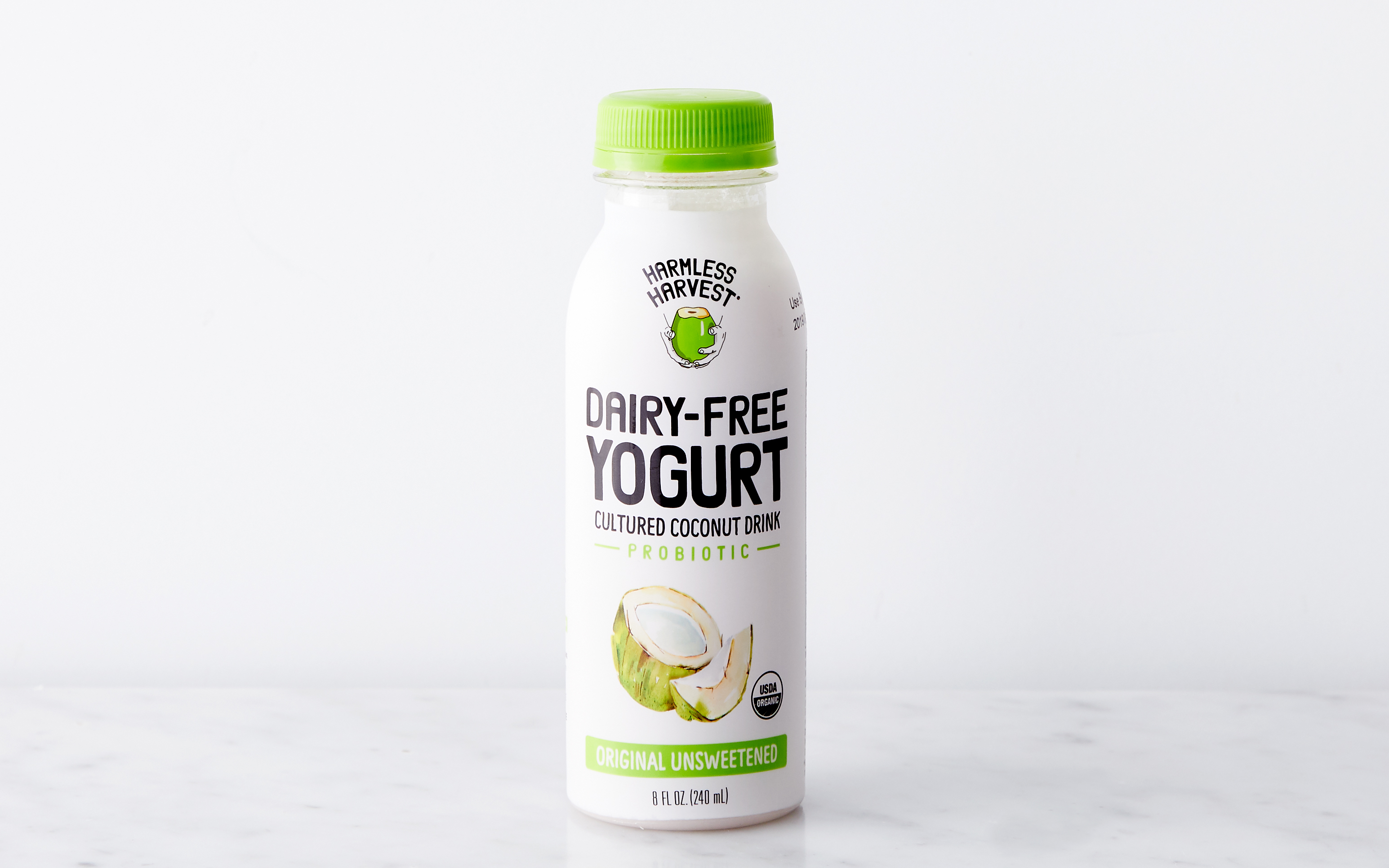 Organic Unsweetened Cultured Coconut Yogurt Drink 8 fl oz Harmless