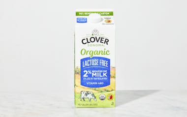Organic Lactose-Free 2% Reduced Fat MIlk