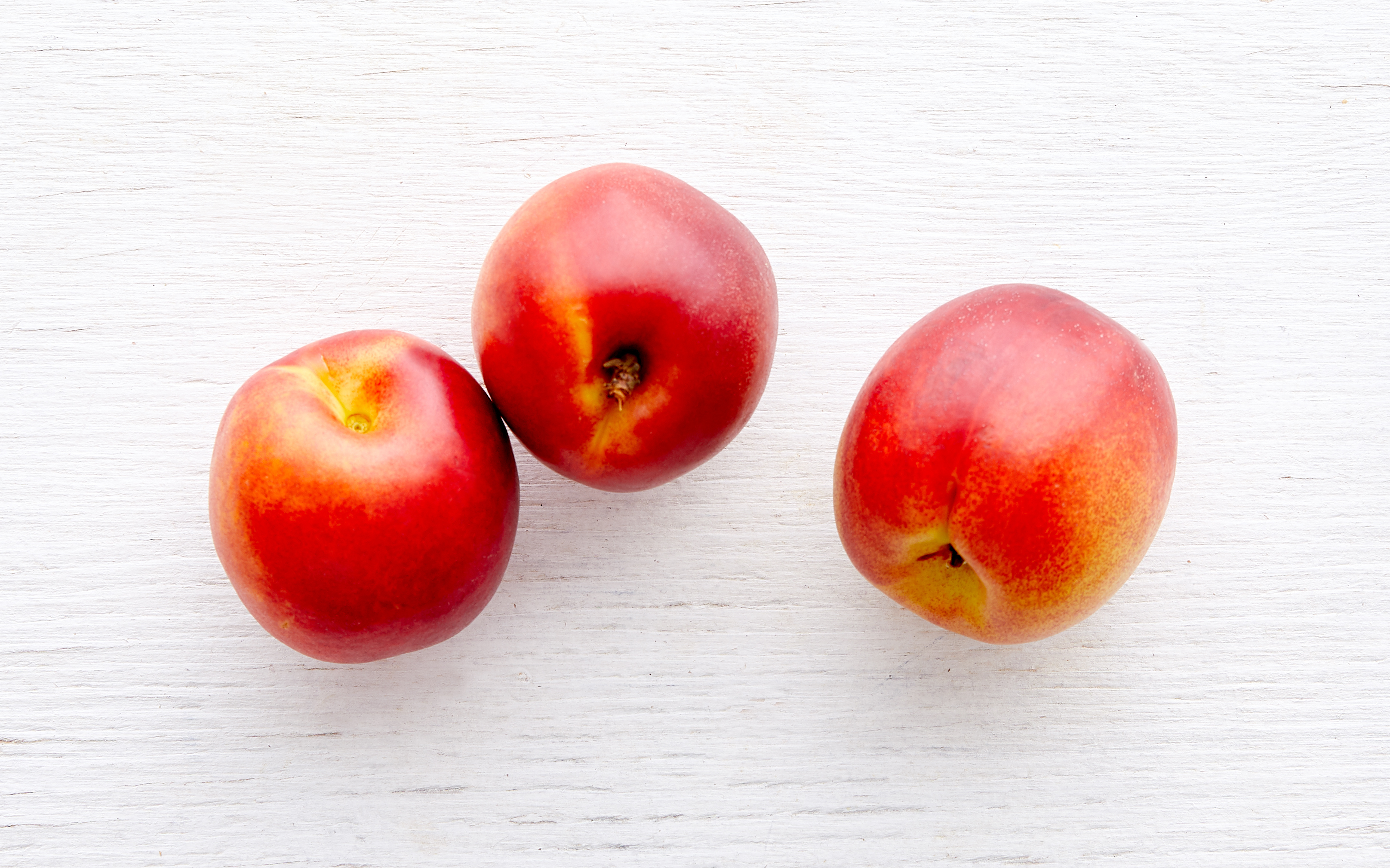 Small Crimson Baby Yellow Nectarine Trio 3 count Blossom Bluff