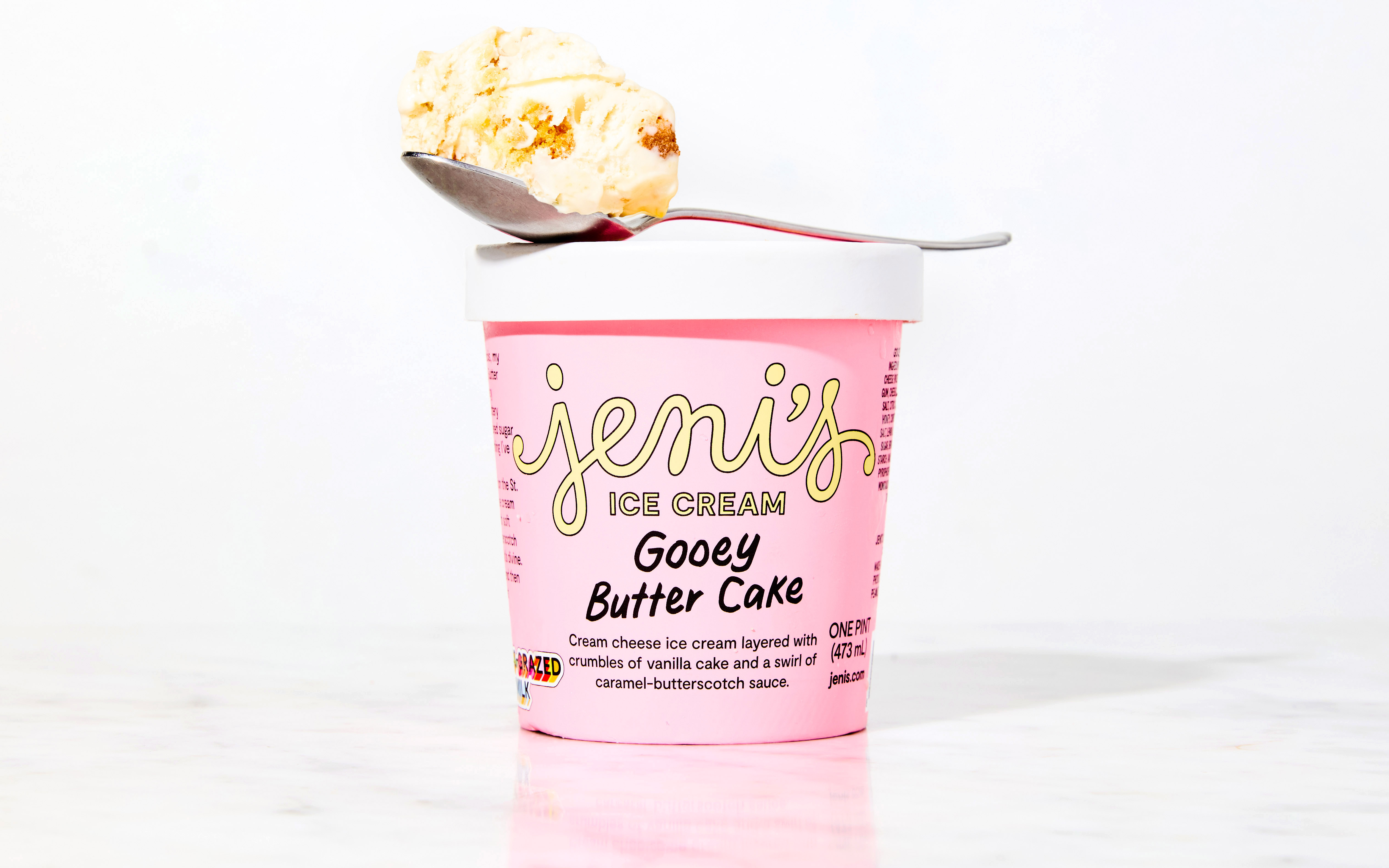 Gooey Butter Cake Ice Cream 16 oz Jeni's Splendid Ice Cream Good Eggs