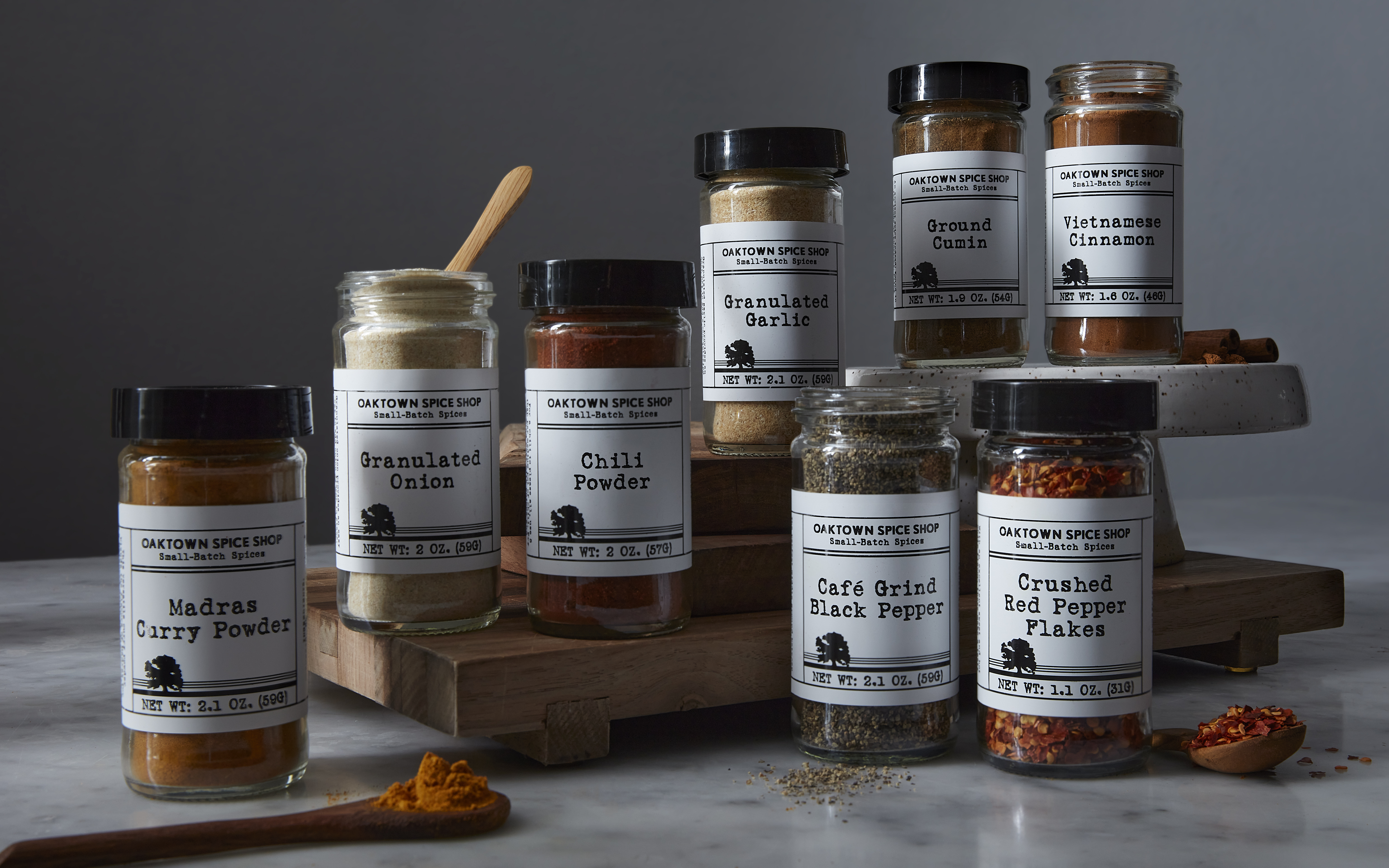Kitchen Essentials Oaktown Spice Shop Bundle 8 count Oaktown Spice