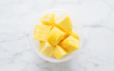 Organic Cut Pineapple 