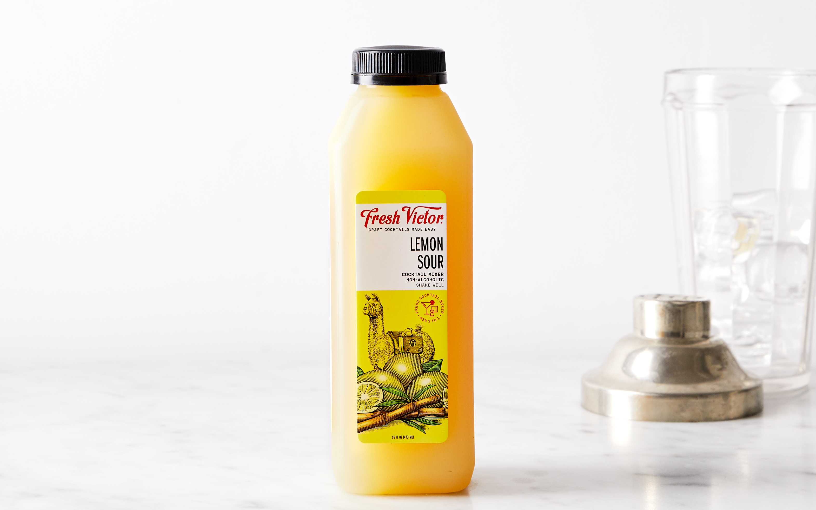 Lemon Sour Cocktail Mixer 16 fl oz Fresh Victor Good Eggs