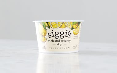 Lemon Skyr Rich and Creamy Yogurt