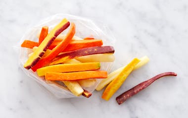 Rainbow Carrot Sticks