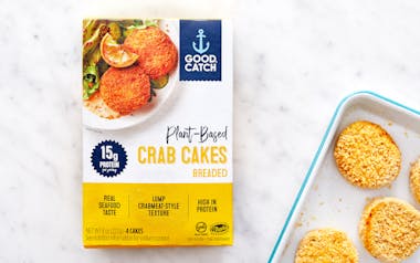 Plant-Based Breaded Crab Cakes