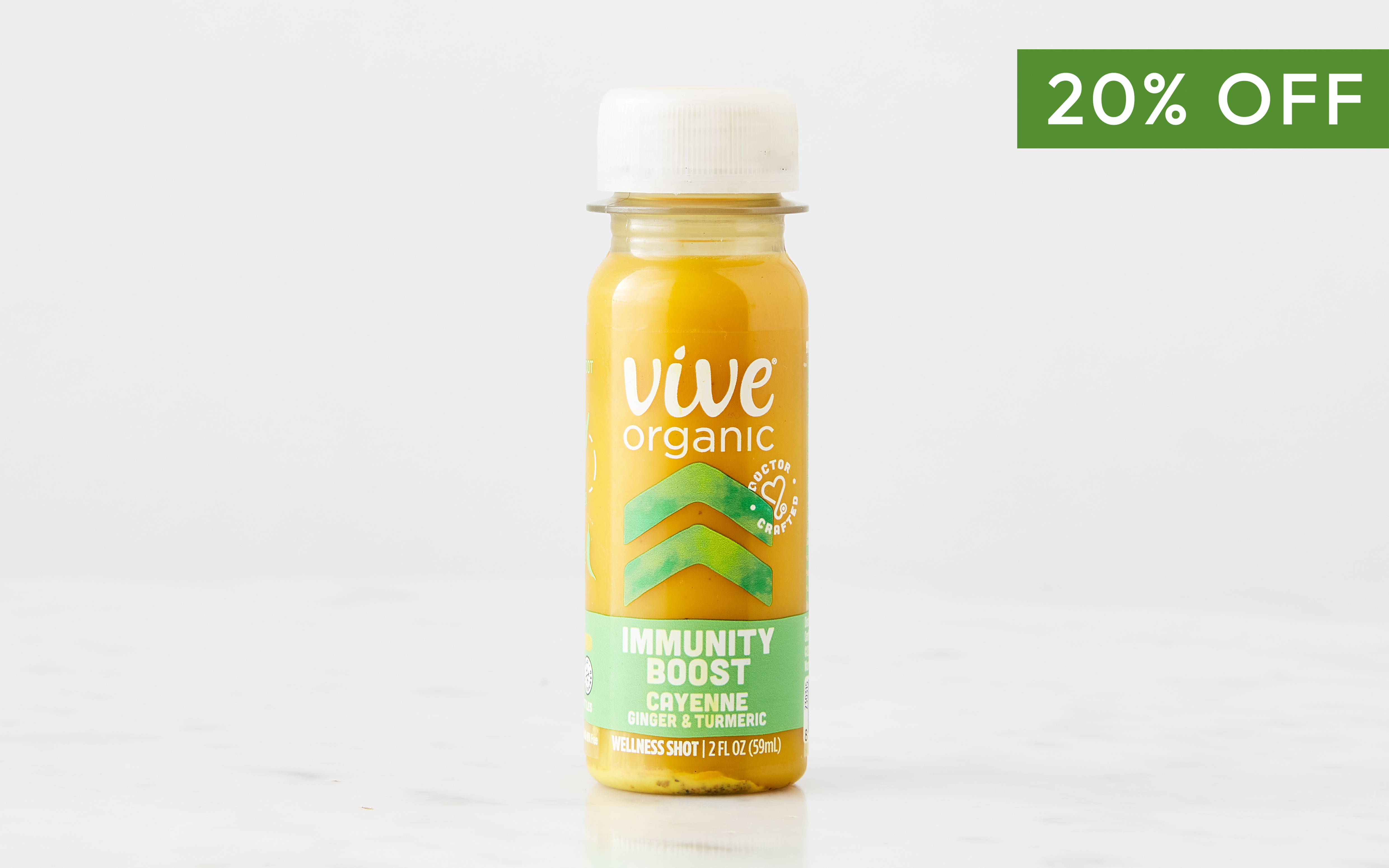 Cayenne Immunity Boost Shot | 2 Fl Oz | Vive Organic | Good Eggs