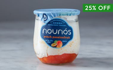 Peach Passionfruit Low-Fat Greek Yogurt