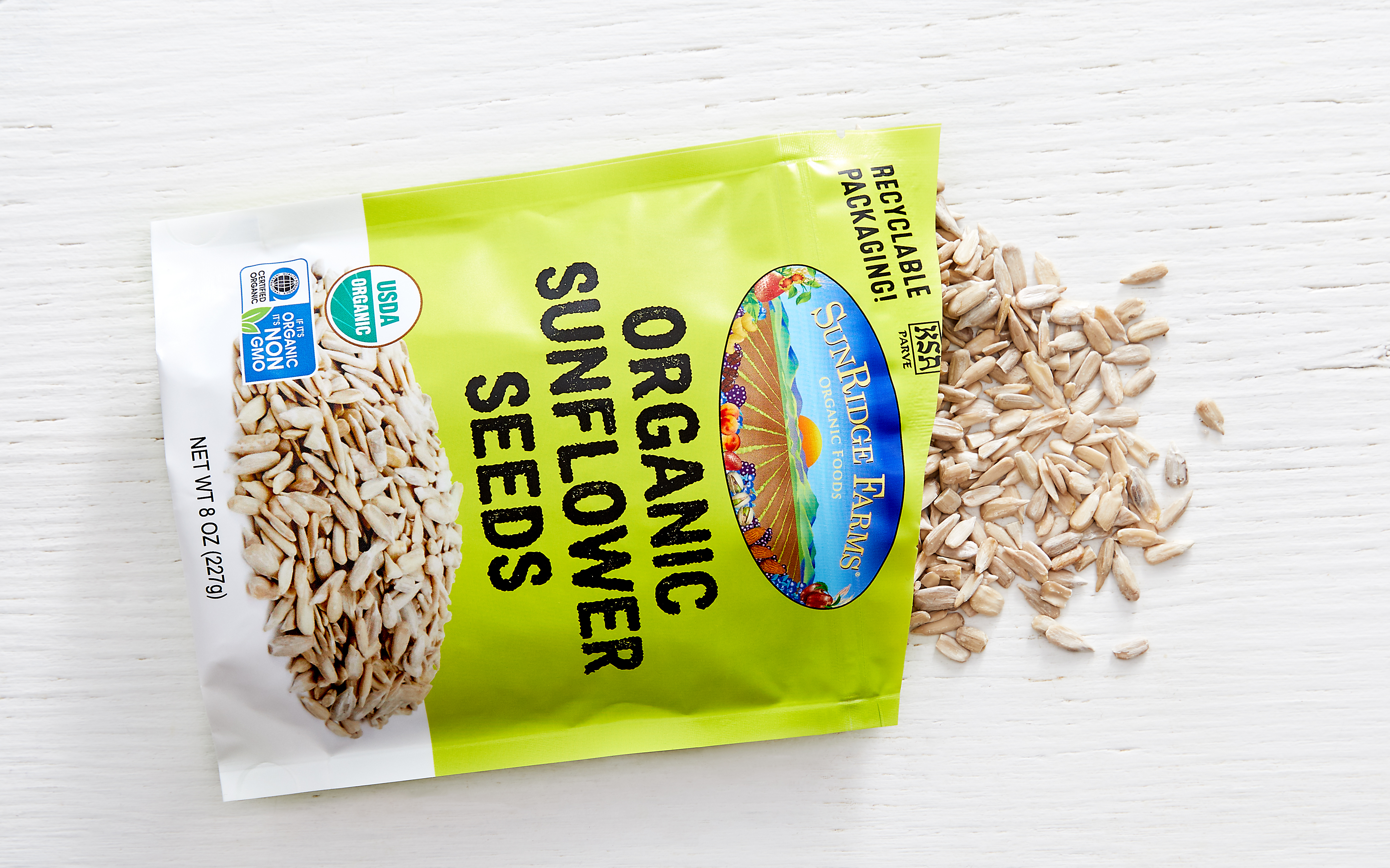 Organic Hulled Sunflower Seeds 8 oz SunRidge Farms Good Eggs