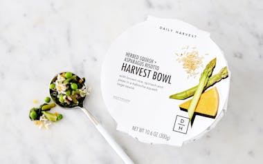 Herbed Squash + Asparagus Risotto Harvest Bowl