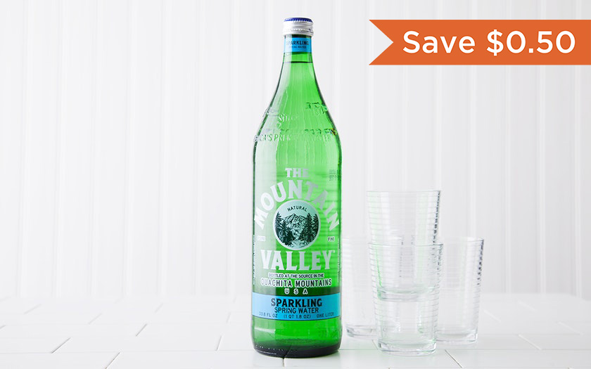 Sparkling Spring Water 33.8 fl oz Mountain Valley Spring Water