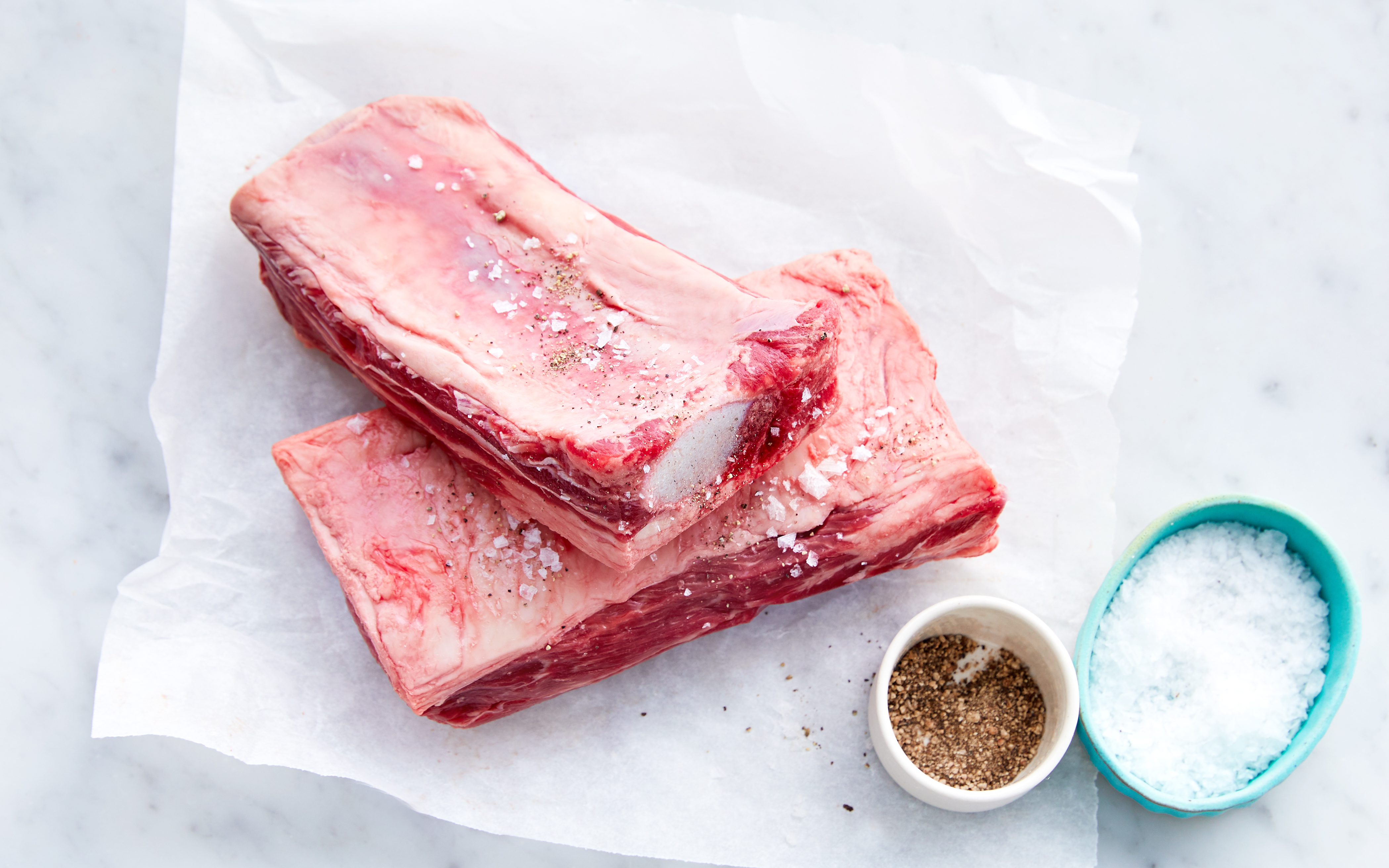 English Cut Beef Short Ribs lb Cream Meats Good Eggs