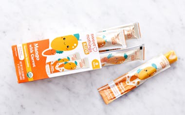 Mango with Carrot Kids Squeezable Smoothies