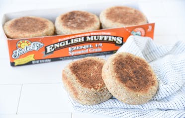 Sprouted Whole Grain English Muffins