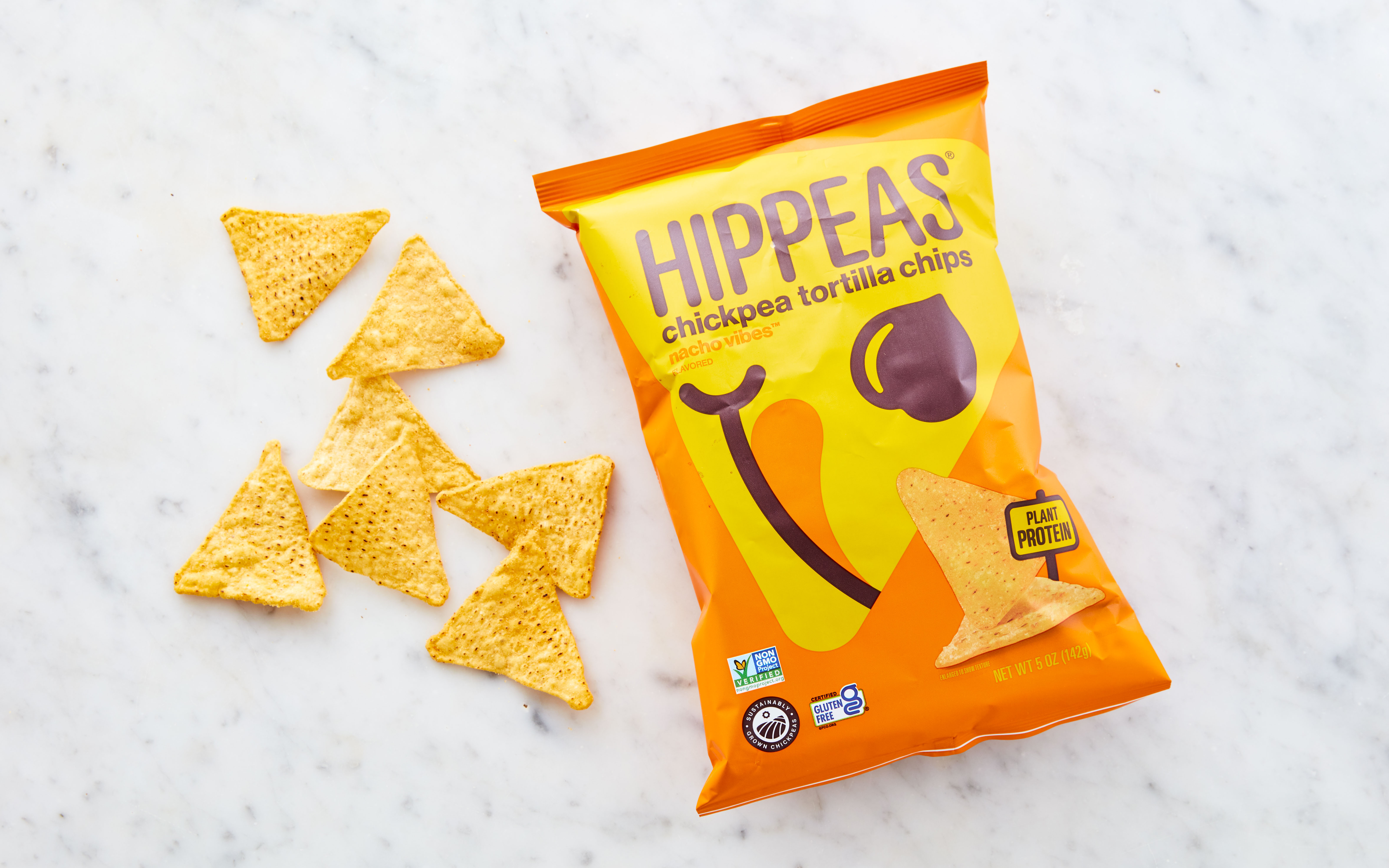 Nacho Vibes Chickpea Tortilla Chips 5 oz Hippeas Good Eggs