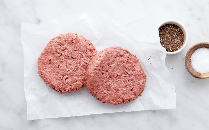 Beyond Meat Plant-Based Burger Patties, 8 oz
