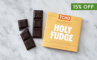 Organic Holy Fudge Dark Chocolate Bar