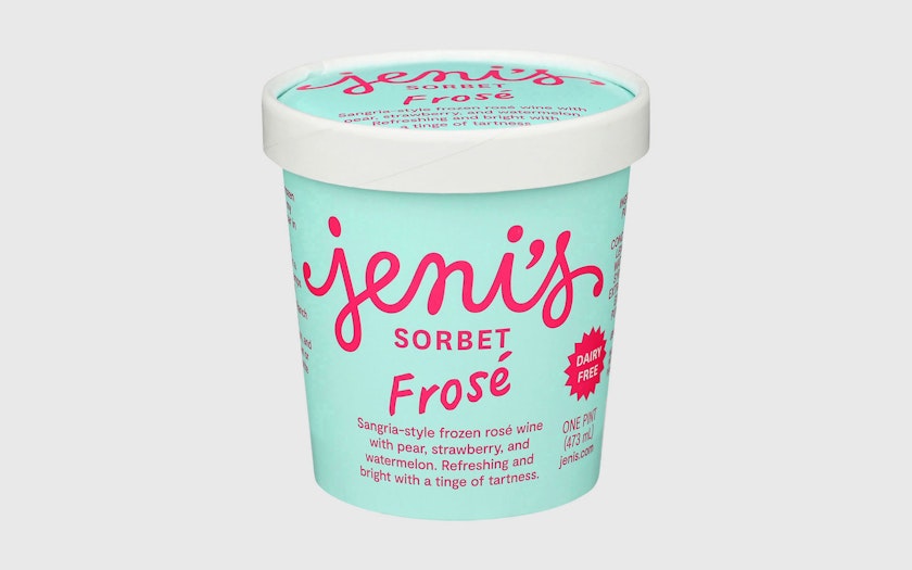 Frosé Sorbet | 16 oz | Jeni's Splendid Ice Cream | Good Eggs