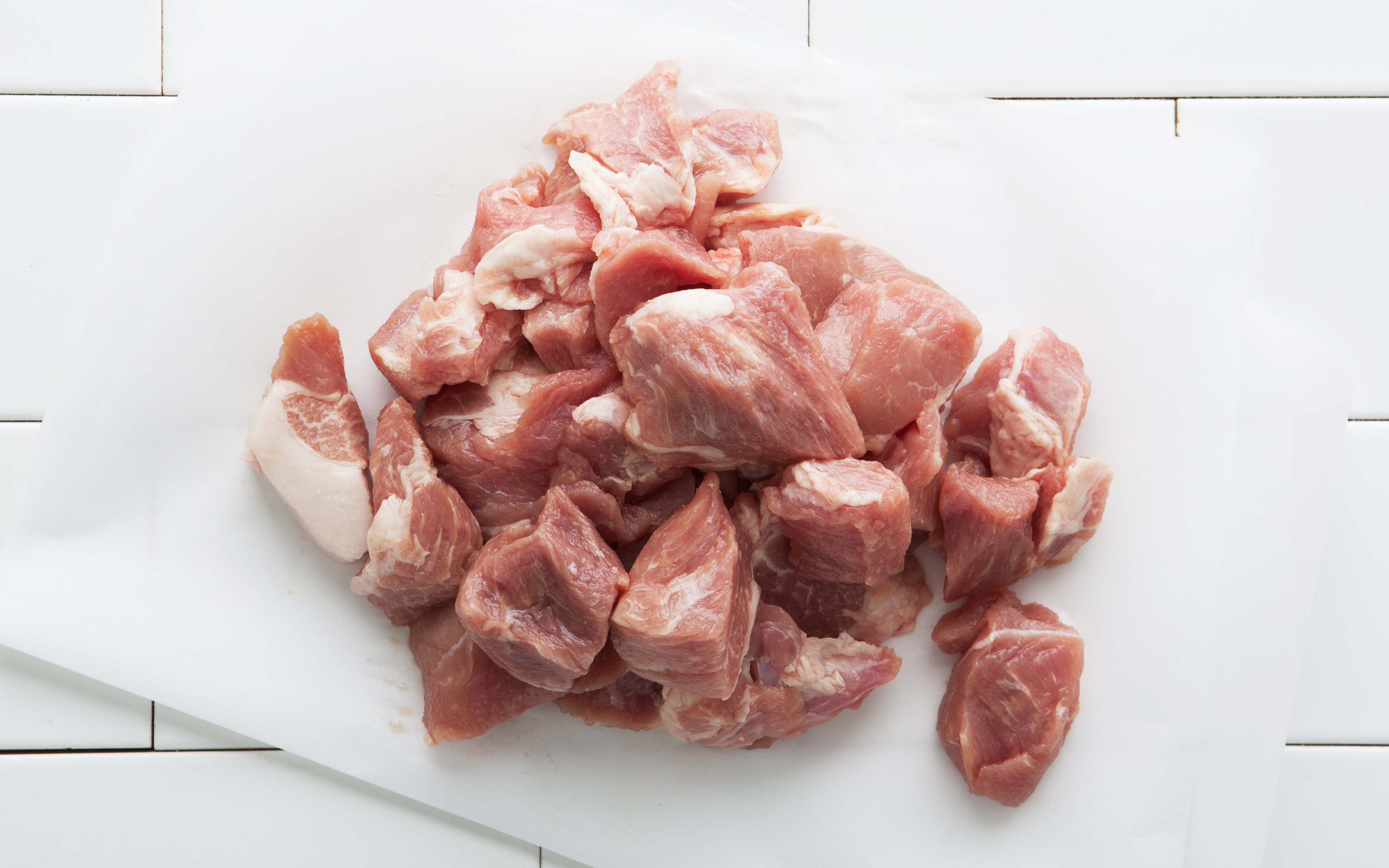 Iberico Pork Stew Meat (Frozen) 1 lb Encina Farms Good Eggs
