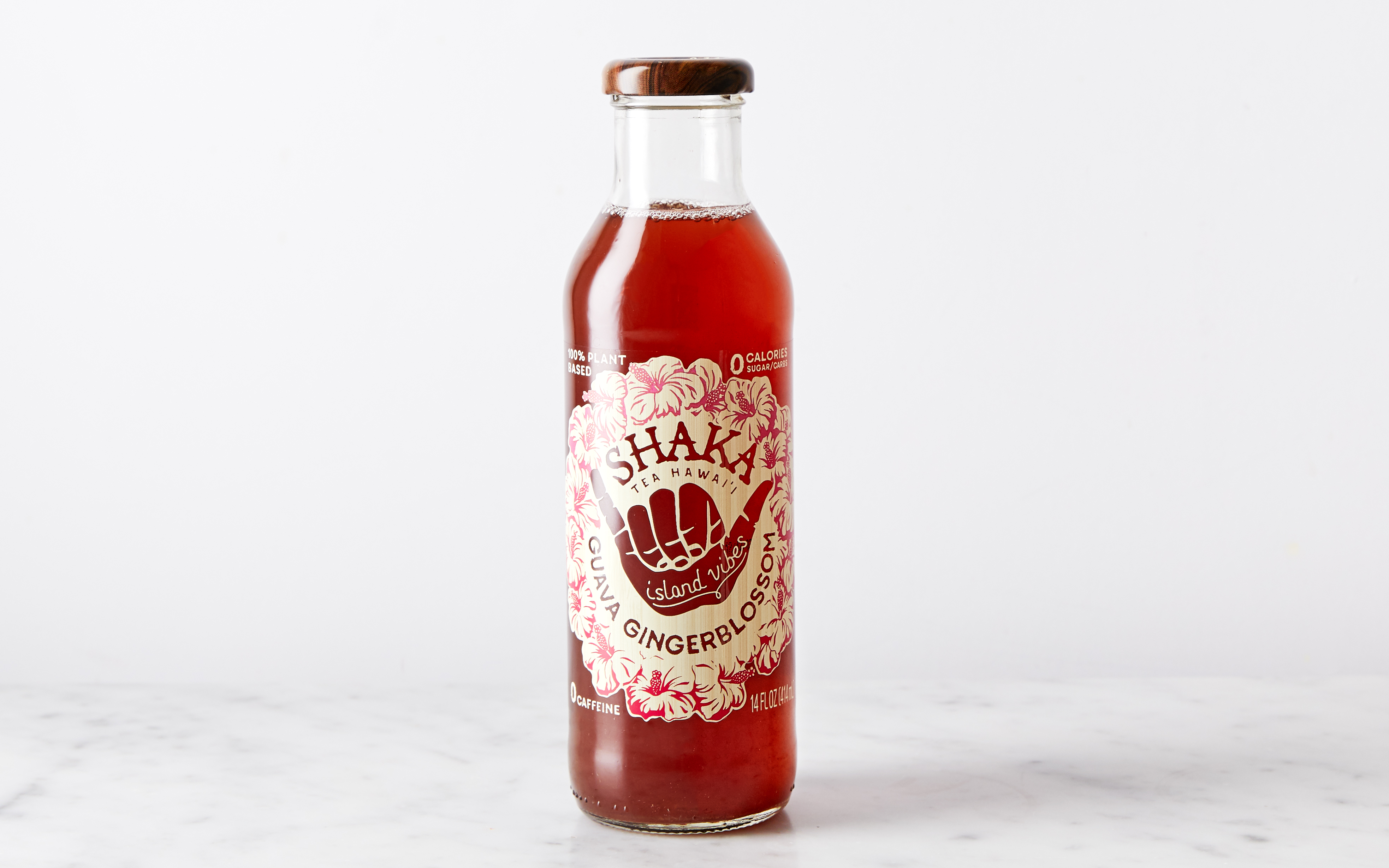 Guava Gingerblossom Iced Tea 14 fl oz Shaka Tea Good Eggs