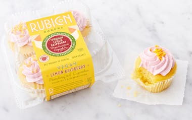 Vegan Lemon Raspberry Cupcakes