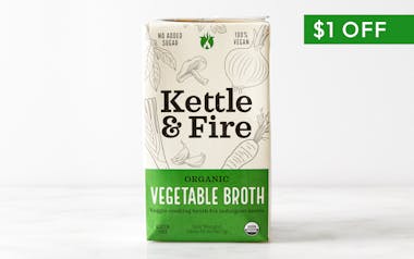 Organic Vegetable Cooking Broth