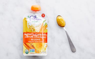 Organic Squash, Carrot & Chickpea Baby Food (6+ mos)