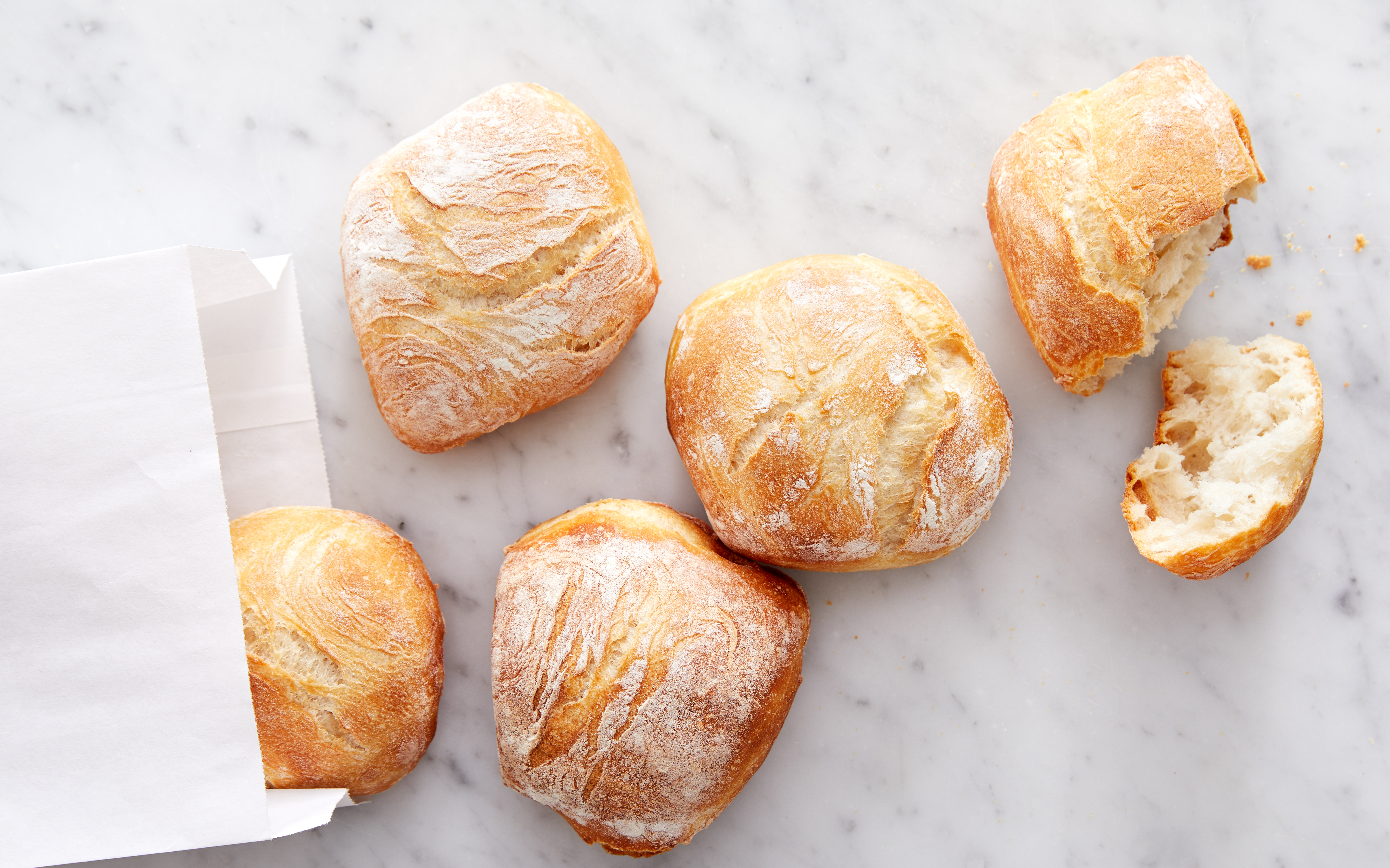 Rustic Rolls 6 count Acme Bread Good Eggs