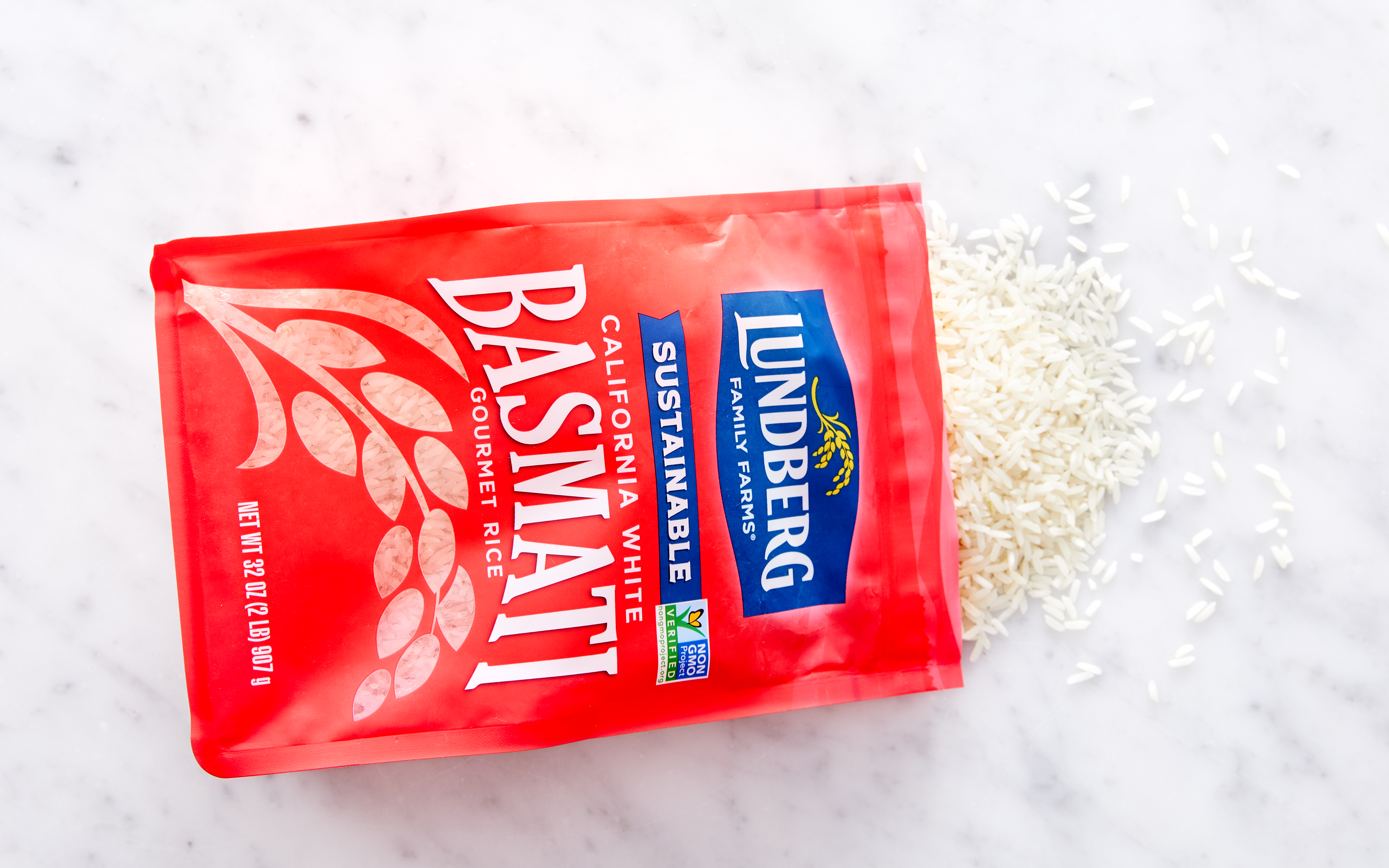 California White Basmati Rice 2 lb Lundberg Family Farm Good Eggs