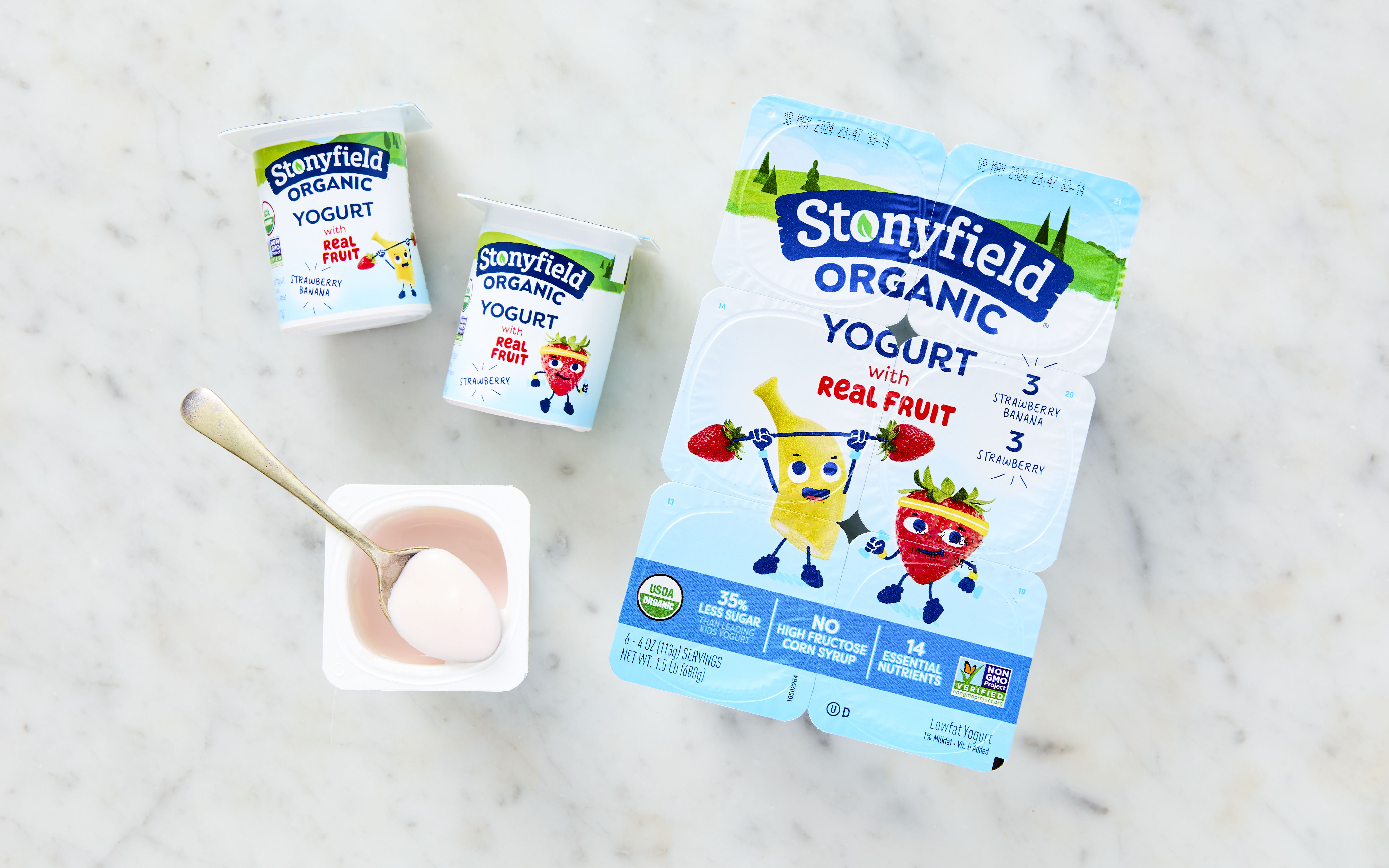 Stonyfield baby orders yogurt