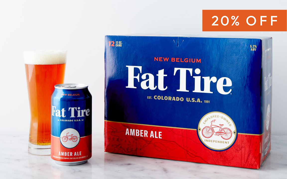 Fat Tire Amber Ale 12 count New Belgium Brewing Company Good Eggs