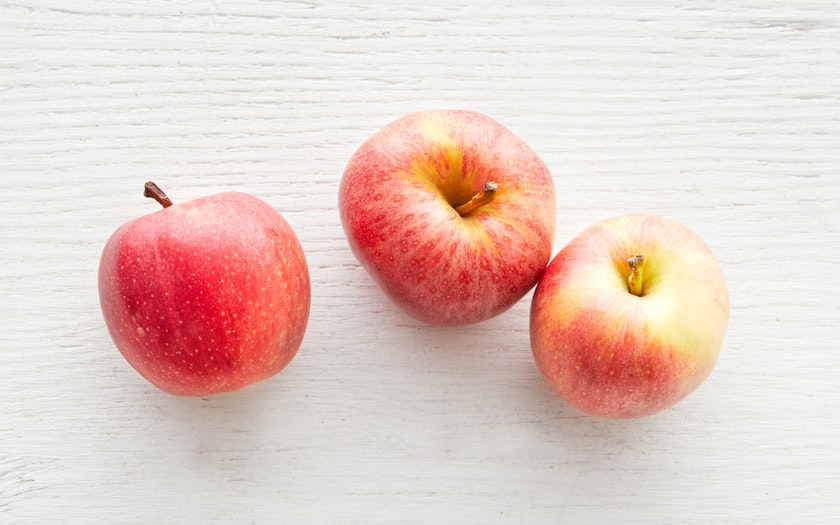Organic Gala Apple Trio, 3 count, First Fruits of Washington