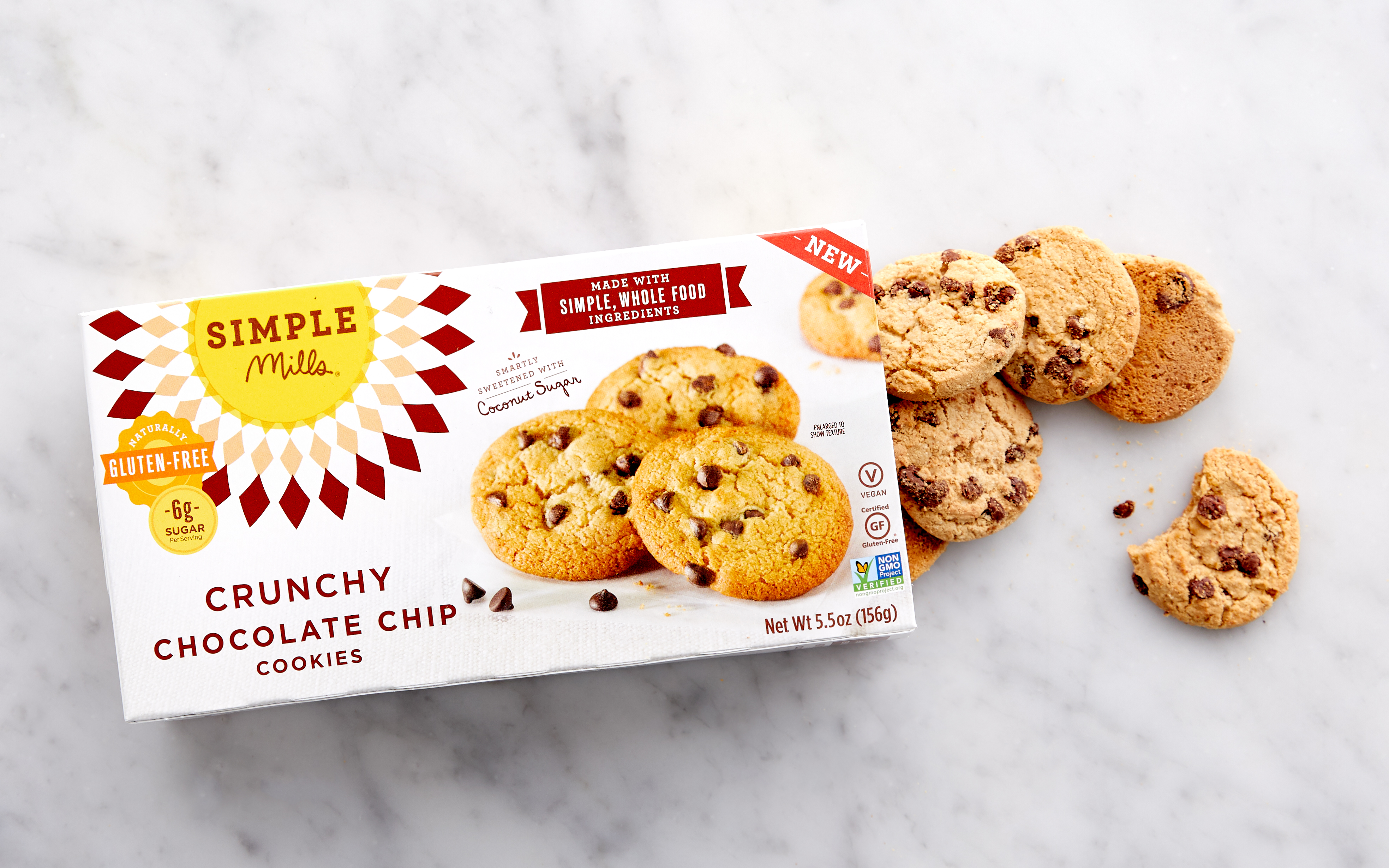 Crunchy Chocolate Chip Cookies oz Simple Mills Good Eggs