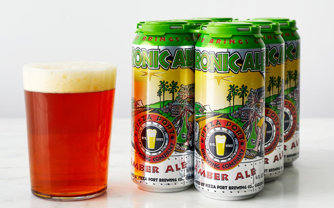 Chronic Amber Ale 6 count Pizza Port Good Eggs