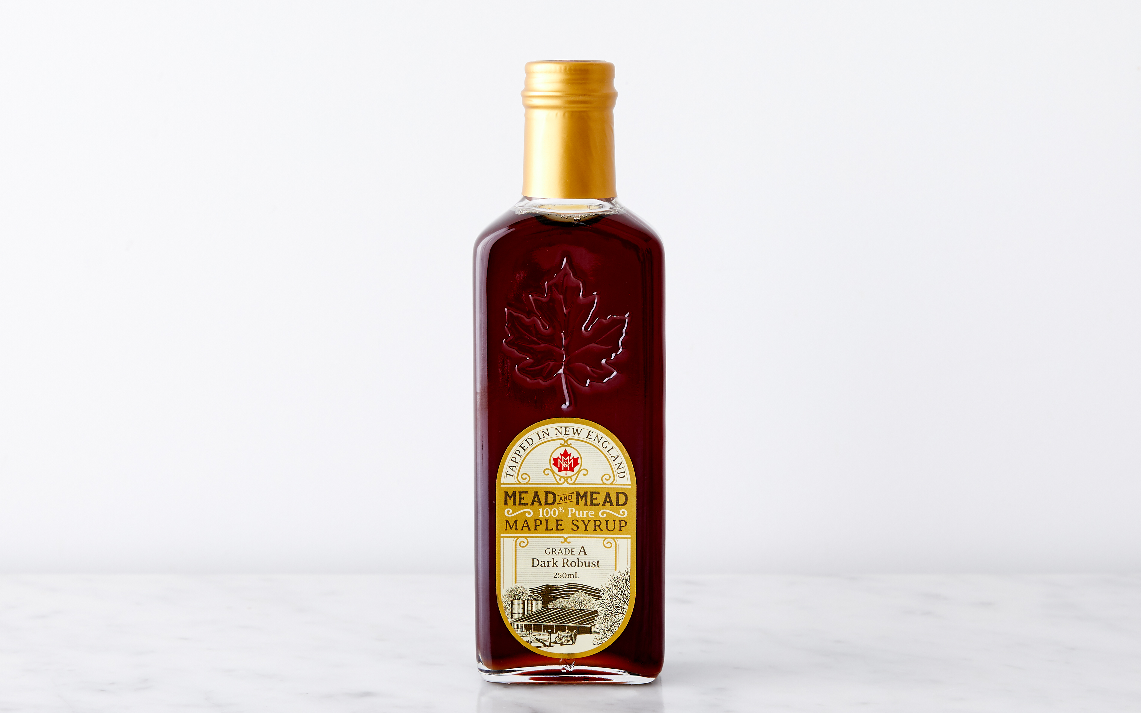 Grade A Dark Robust Maple Syrup 250 ml Mead and Mead's Good Eggs