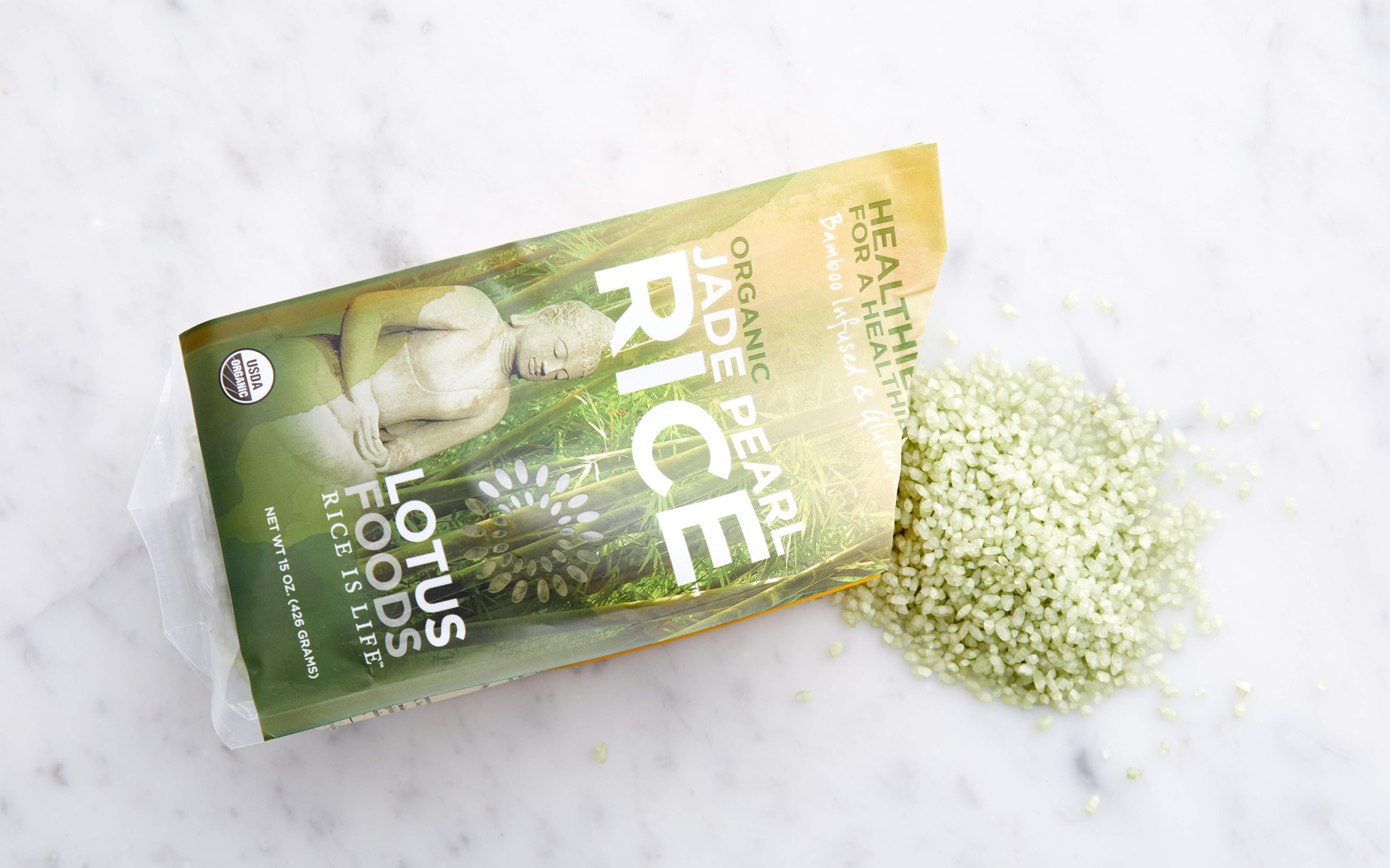 Organic Jade Pearl Rice 0.94 lb Lotus Foods Good Eggs