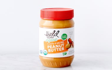 Organic Crunchy Salted Peanut Butter
