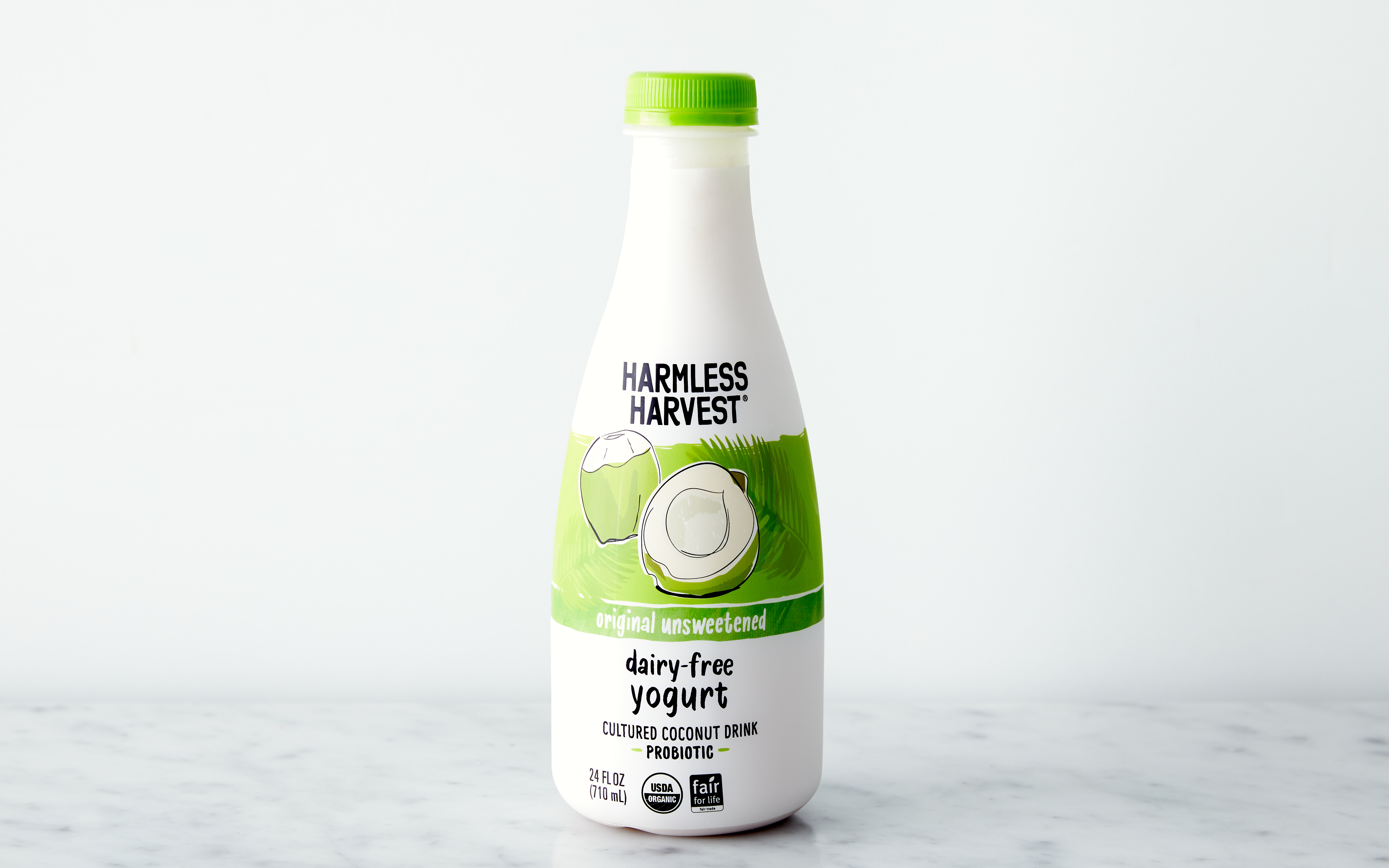 Organic Probiotic Cultured Coconut Yogurt Drink 24 fl oz Harmless