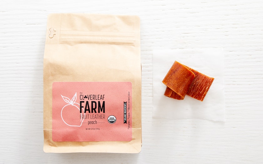 Peach Fruit Leather Cloverleaf Farm Good Eggs Peach Fruit Leather Cloverleaf Farm Good Eggs