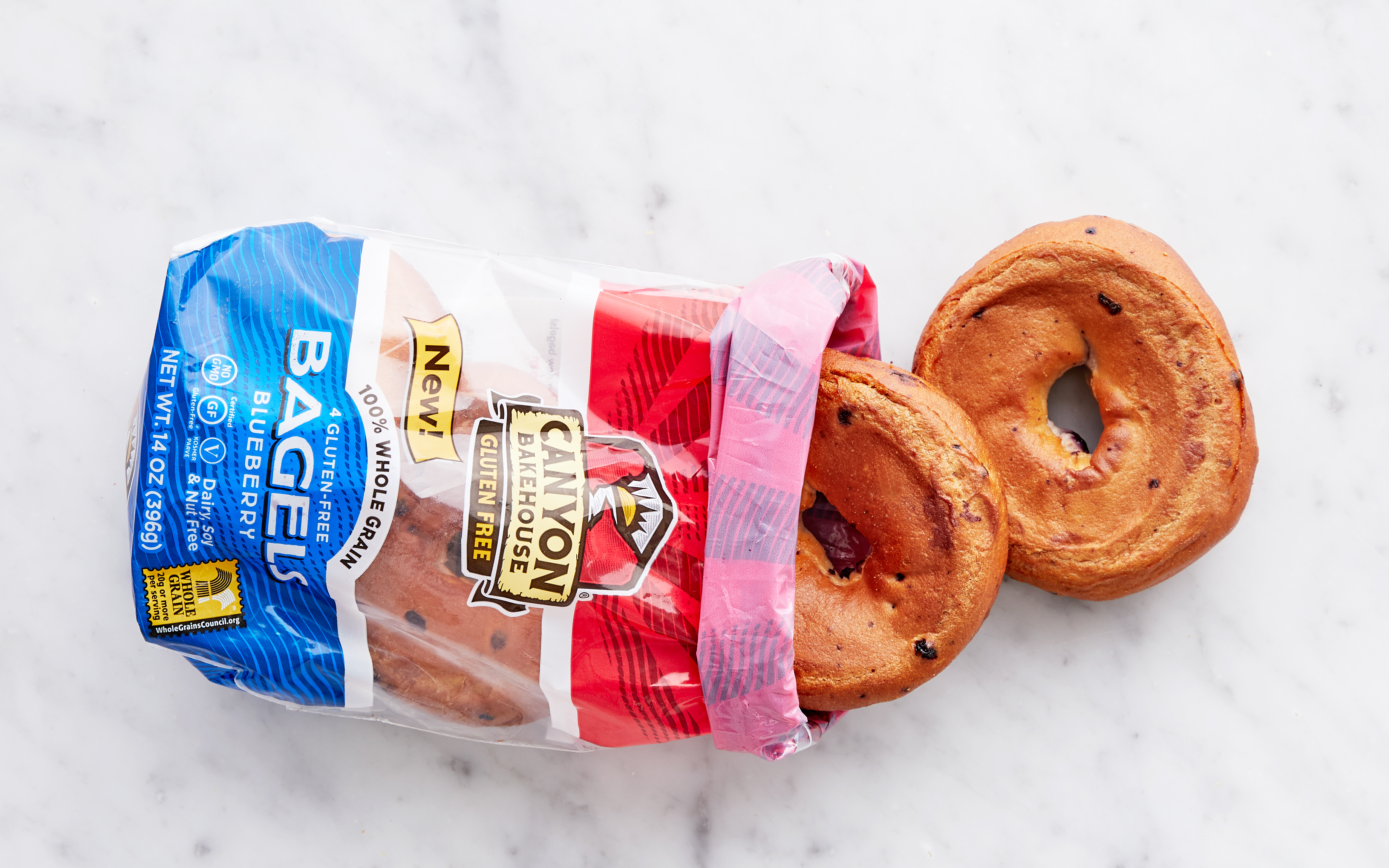 GlutenFree Blueberry Bagels 4 count Canyon Bakehouse Good Eggs