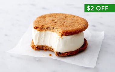 Organic Gluten-Free & Vegan Vanilla Bean Ice Cream Sandwich