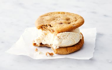 Salted Chocolate Chip Cookie & Peanut Butter Ice Cream Sandwich