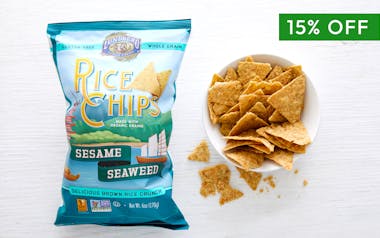 Organic Sesame & Seaweed Rice Chips