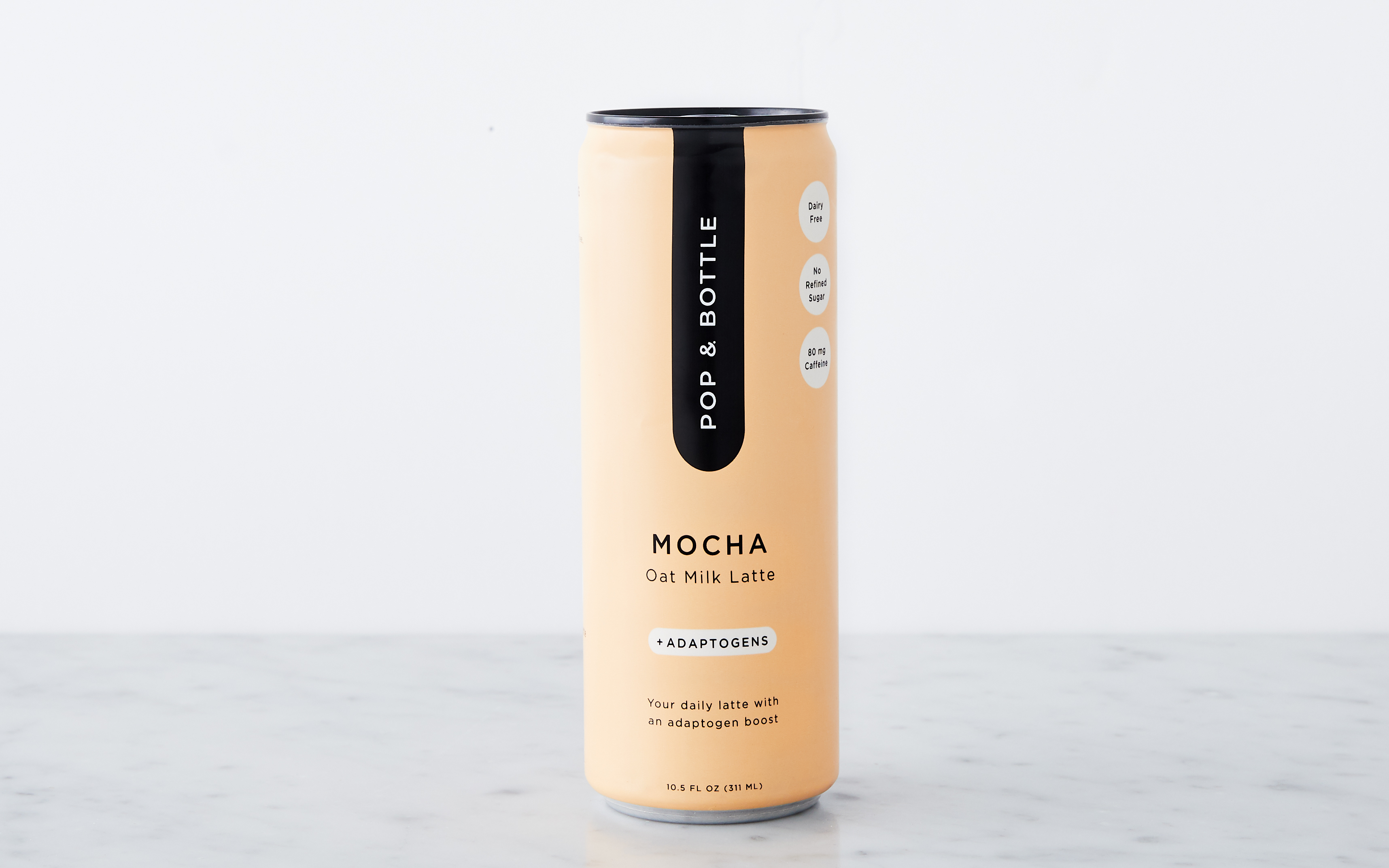 pop & bottle oat milk latte