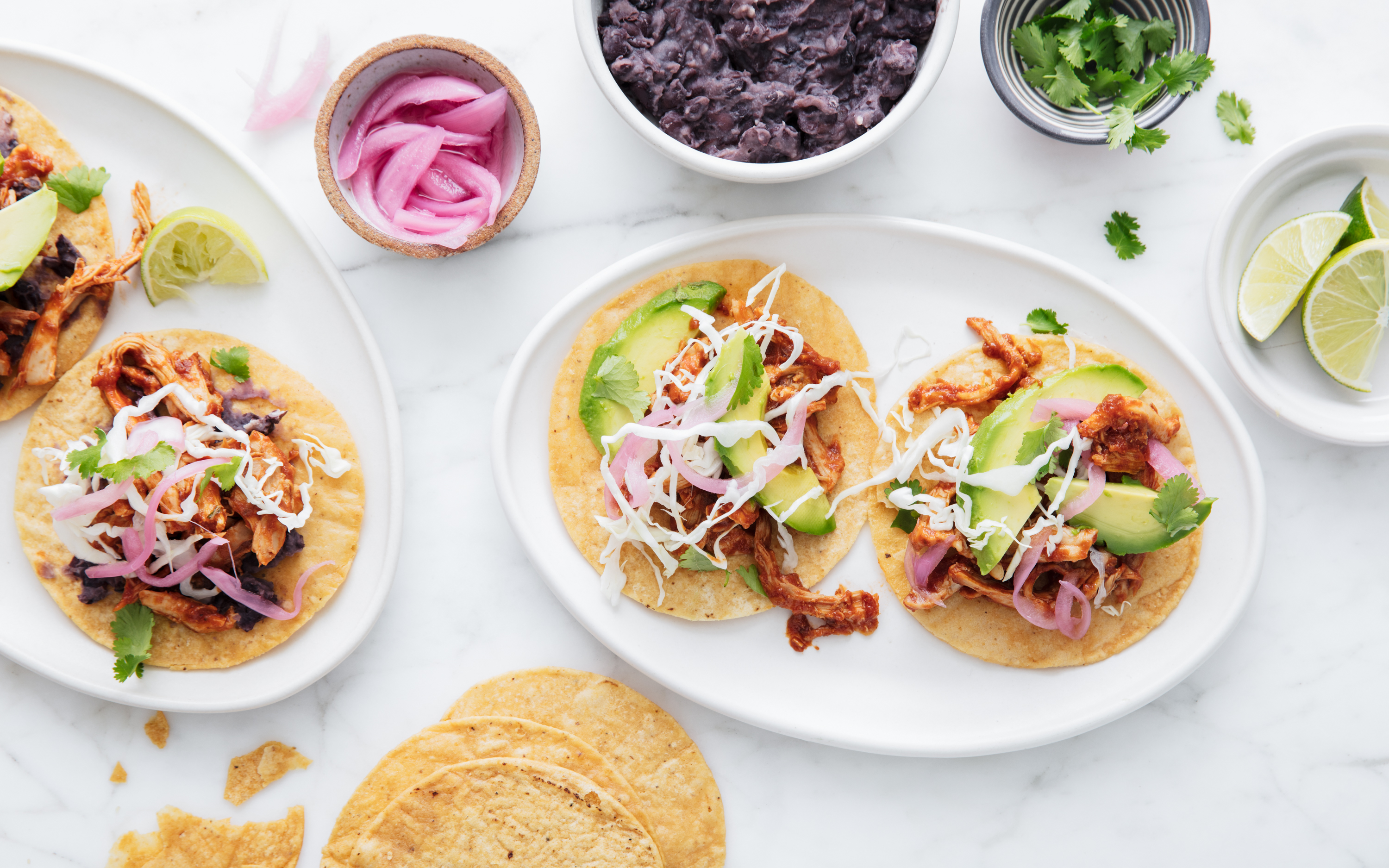 Chicken Tinga Tostadas 3 servings Good Eggs Meal Kits Good Eggs