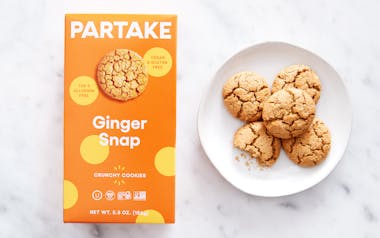 Vegan & Gluten-Free Ginger Snap Cookies