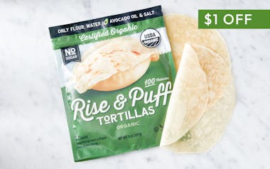 Rise & Puff Organic Tortilla