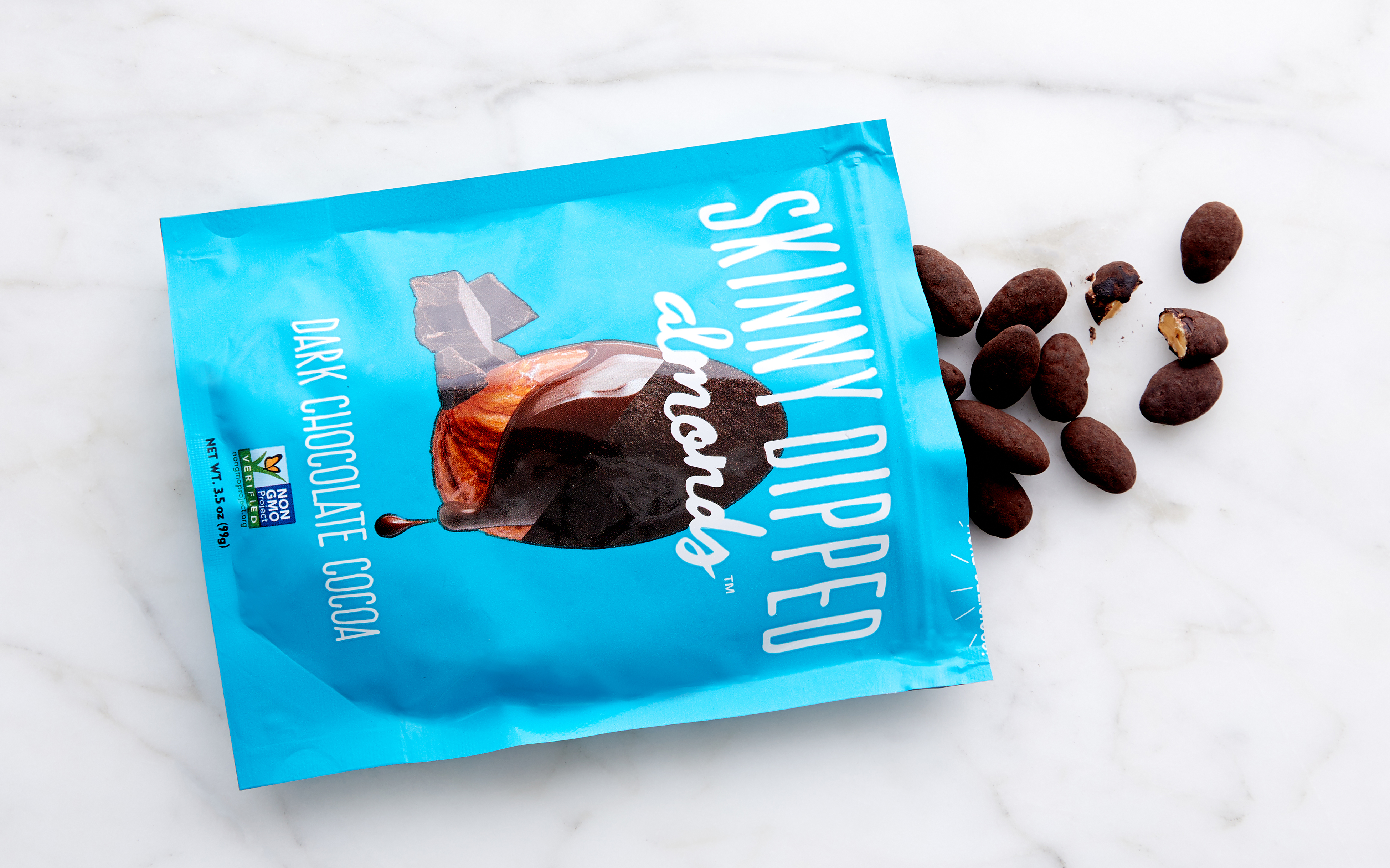 Dark Chocolate Cocoa Almonds SkinnyDipped Almonds SF Bay Good Eggs