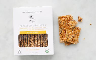Organic Sunflower Flaxseed Crackers
